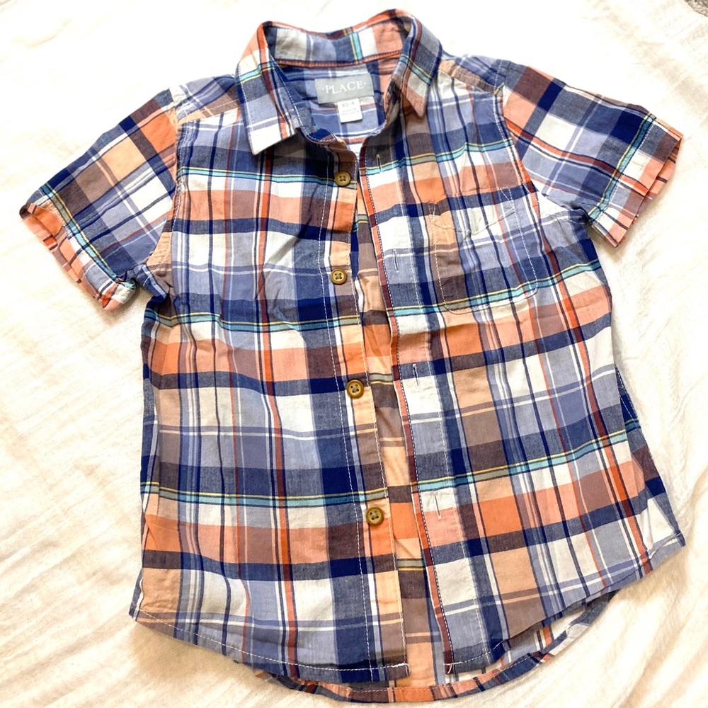 Plaid Button Down